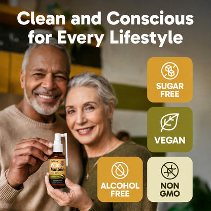 😍 ✨Celsiora® New Maximum Potency Mullein Spray (Helps relieve difficulty coughing up phlegm, shortness of breath, excessive mucus and lung infections)