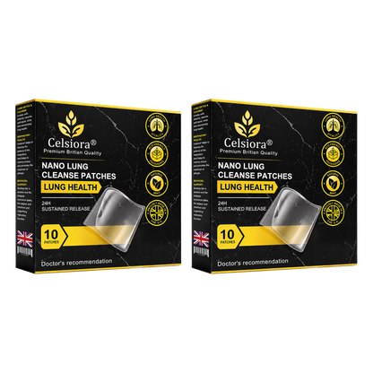 😍✨Celsiora® Nano Lung Cleanse Patches (stubborn mucus, COPD, chest tightness, shortness of breath, persistent cough, pneumonia)
