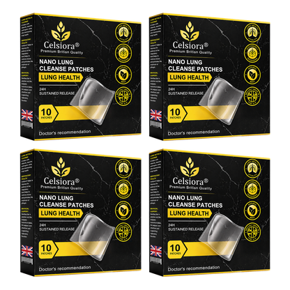 😍✨Celsiora® Nano Lung Cleanse Patches (stubborn mucus, COPD, chest tightness, shortness of breath, persistent cough, pneumonia)
